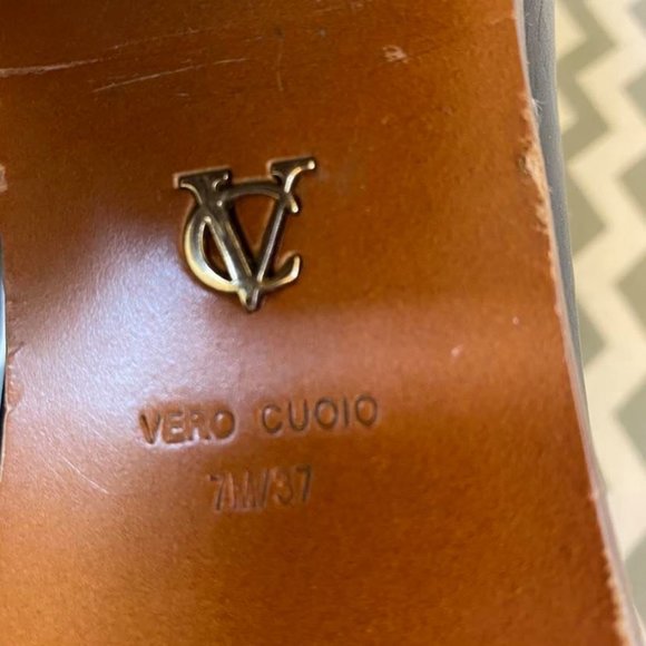 VERO CUGIO Leather/suede black boot. Size 7m - Picture 4 of 12